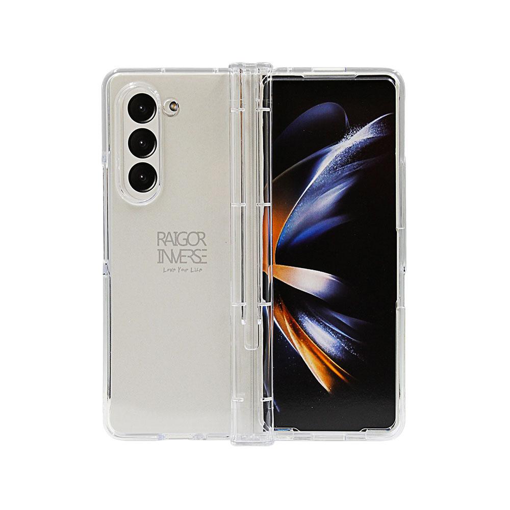 Калъф тип гръб за Samsung Z-Fold 5 Raigor ice прозрачен