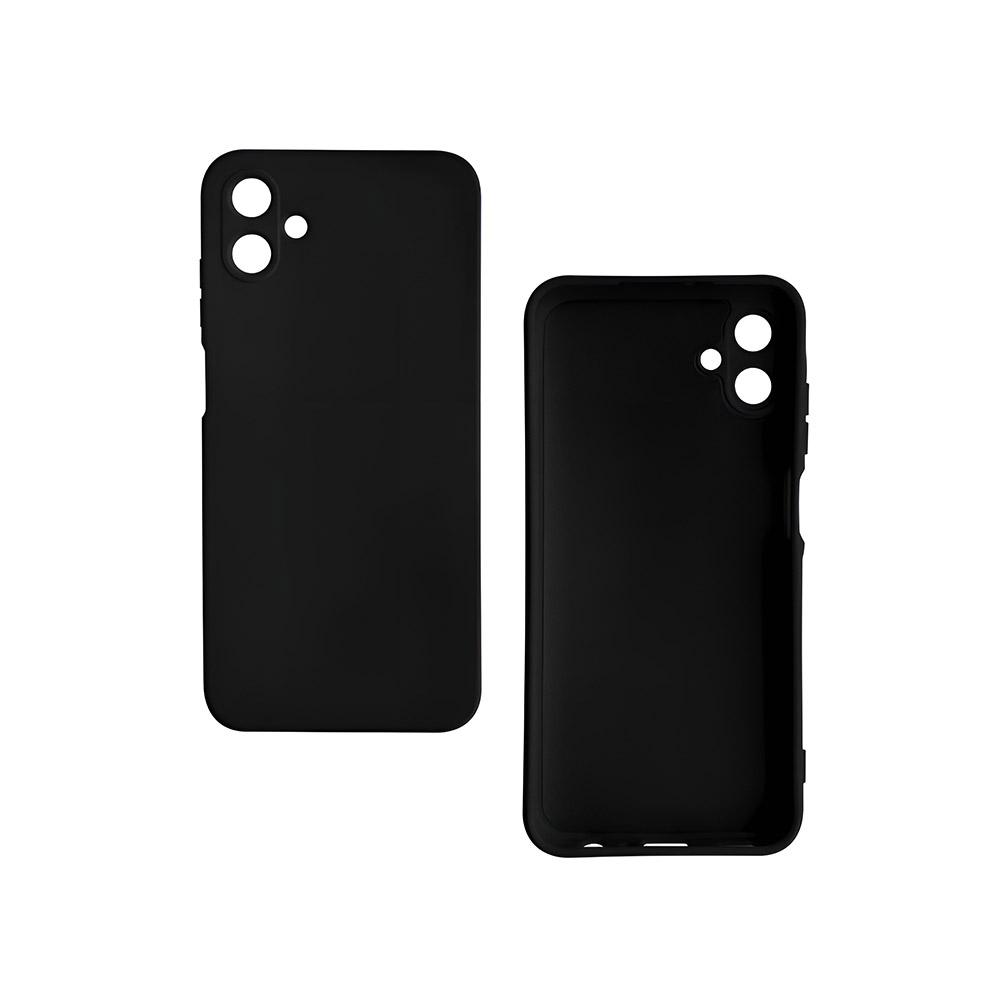 Калъф тип гръб силикон мат за SAMSUNG A06 черен