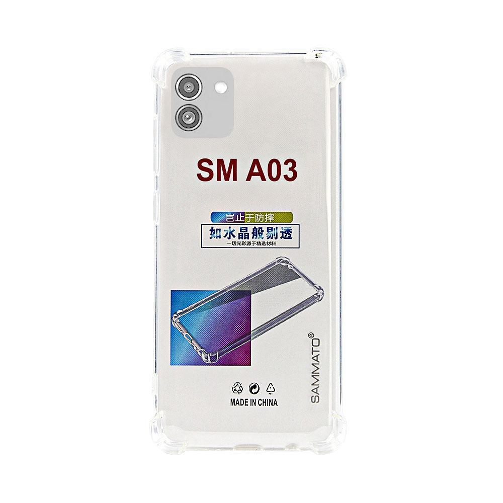 Гръб Samsung Galaxy A03/A04e SAMMATO Anti-shock прозрачен