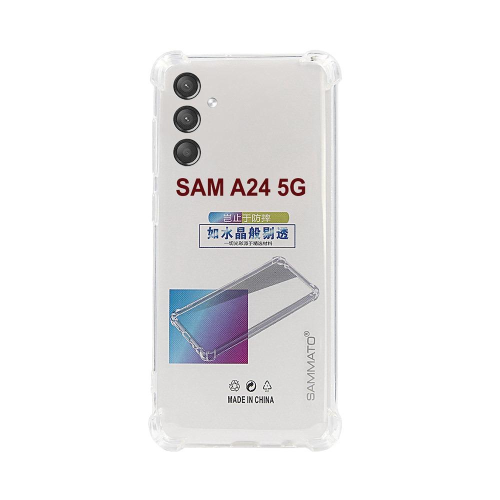 Калъф тип гръб за Samsung A24 5G SAMMATO Anti-shock прозрачен