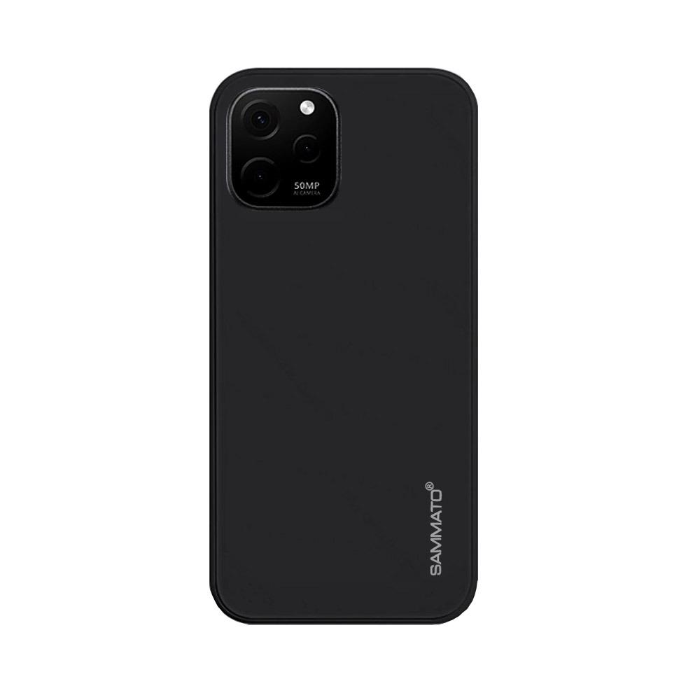 Калъф тип гръб за Huawei Nova Y61  SAMMATO Clear черен