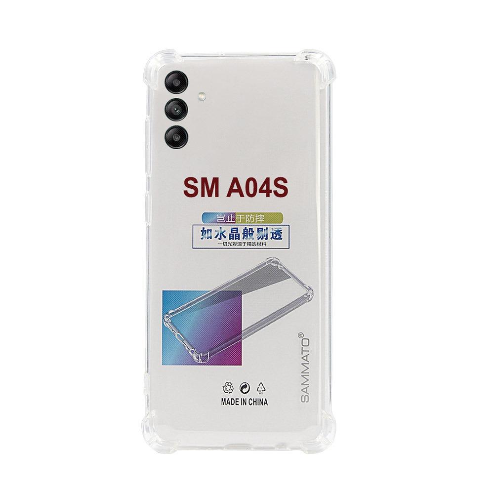 Калъф гръб за Samsung A04S-A13 5G SAMMATO Anti-shock прозрачен