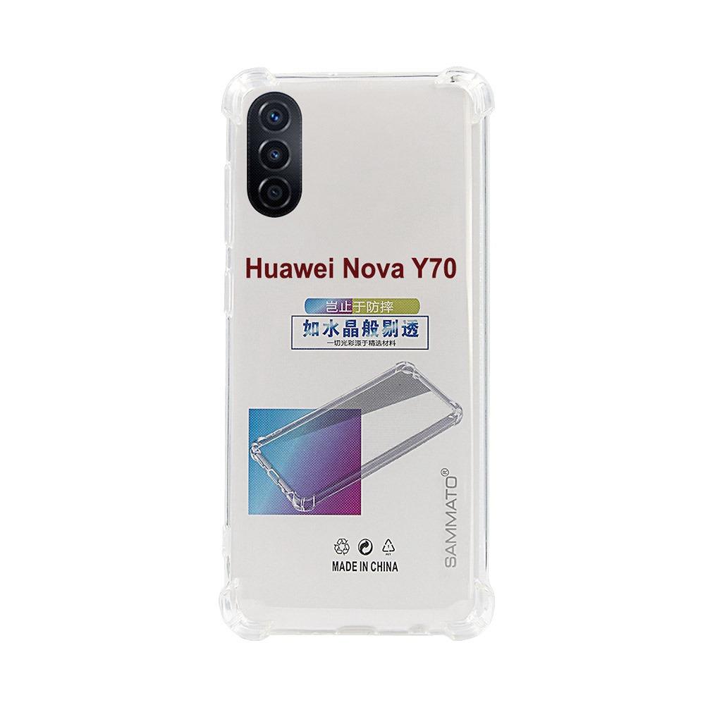 Калъф гръб за  Huawei Nova Y70 SAMMATO Anti-shock прозрачен