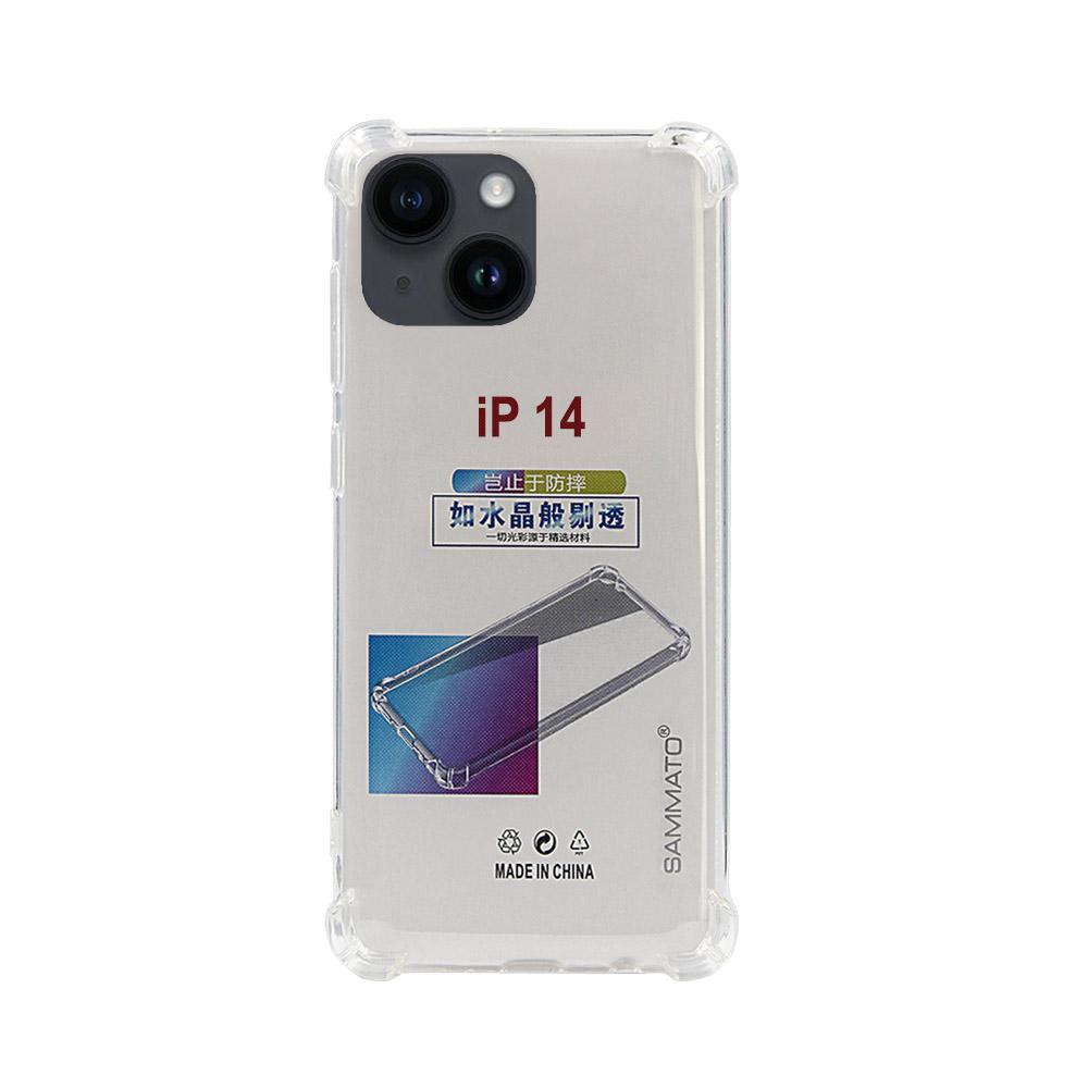 Калъф гръб за  iPhone 14 6.1 SAMMATO Anti-shock прозрачен