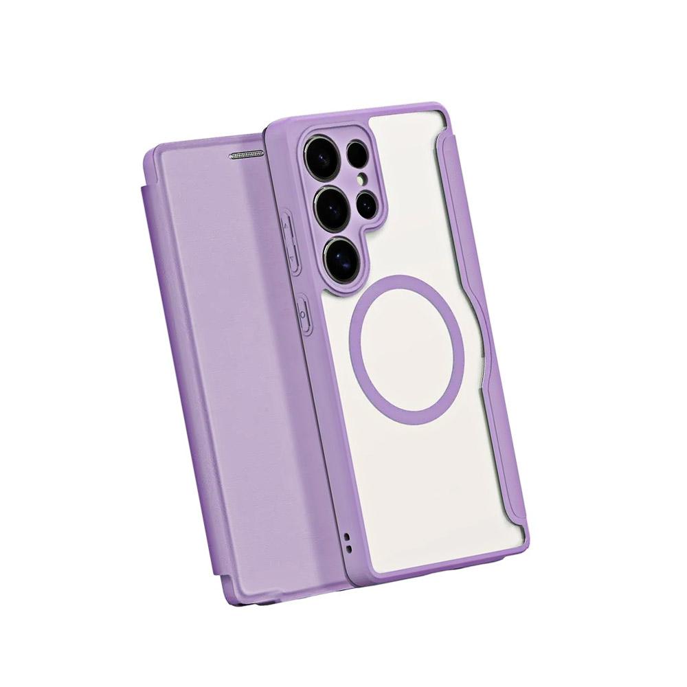 Калъф тип гръб DUX DUCIS SKIN X Pro MAGSAFE SERIES за SAMSUNG S25 Ultra лилав