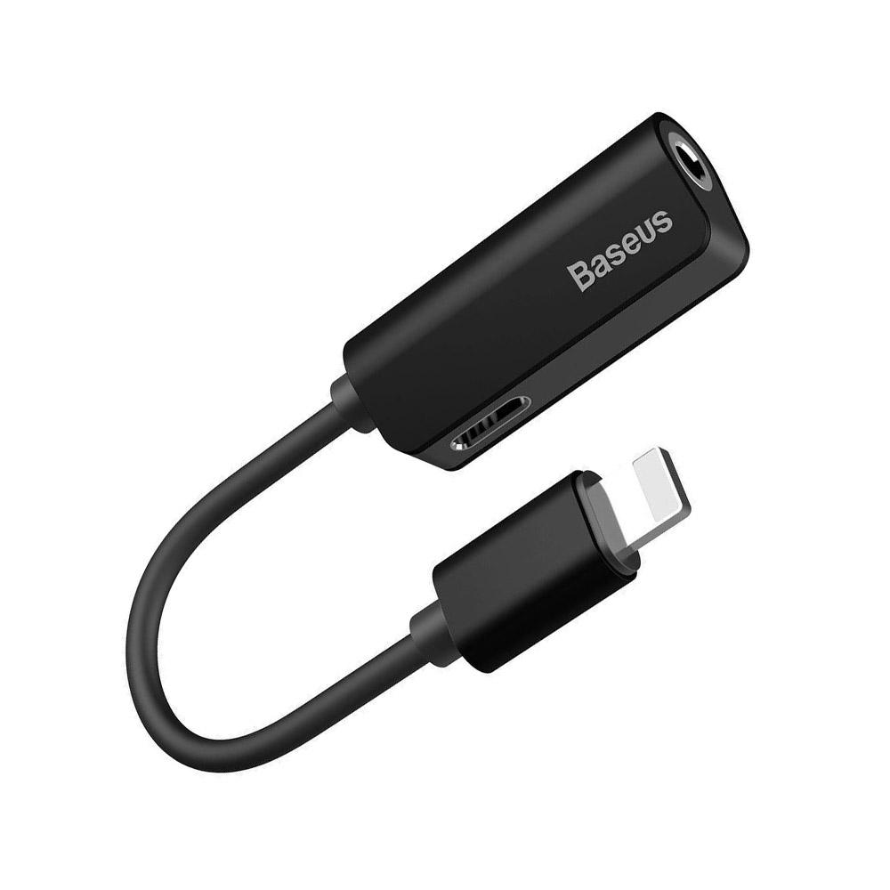Адаптер BASEUS L32 iPhone 7+ зареждане + HF
