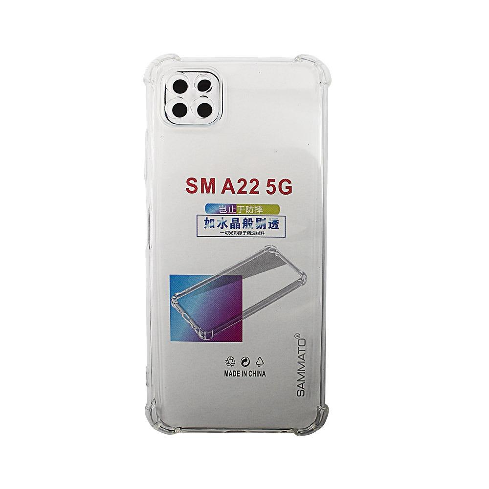 Калъф гръб за Samsung A22(5G) SAMMATO Anti-shock прозрачен