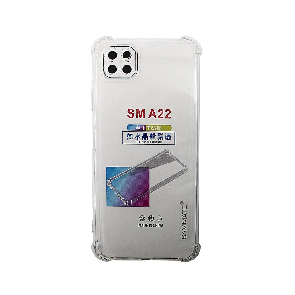Калъф гръб за Samsung A22(4G) SAMMATO Anti-shock прозрачен
