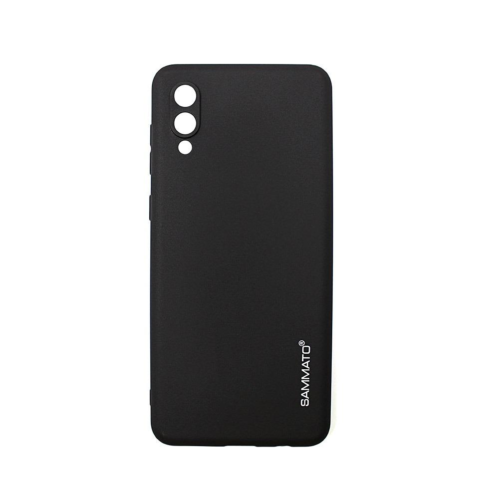 Калъф гръб за Samsung A02 SAMMATO Clear черен
