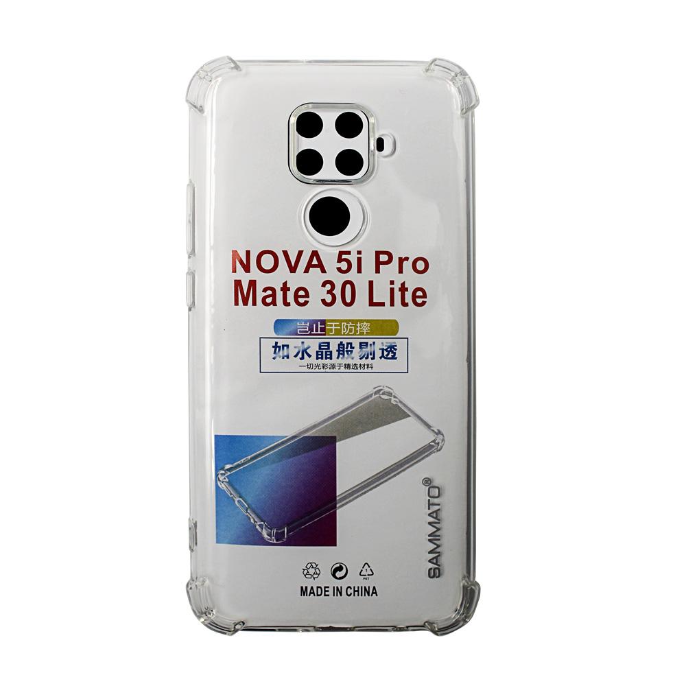 Калъф гръб TPU Sammato Anti-shock Huawei Mate 30 Lite прозр
