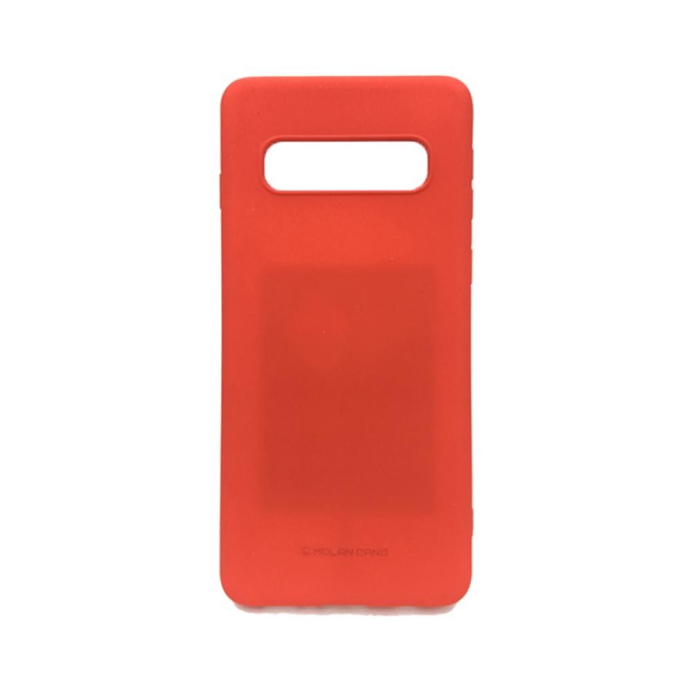 Калъф гръб TPU Jelly Samsung S10 червен