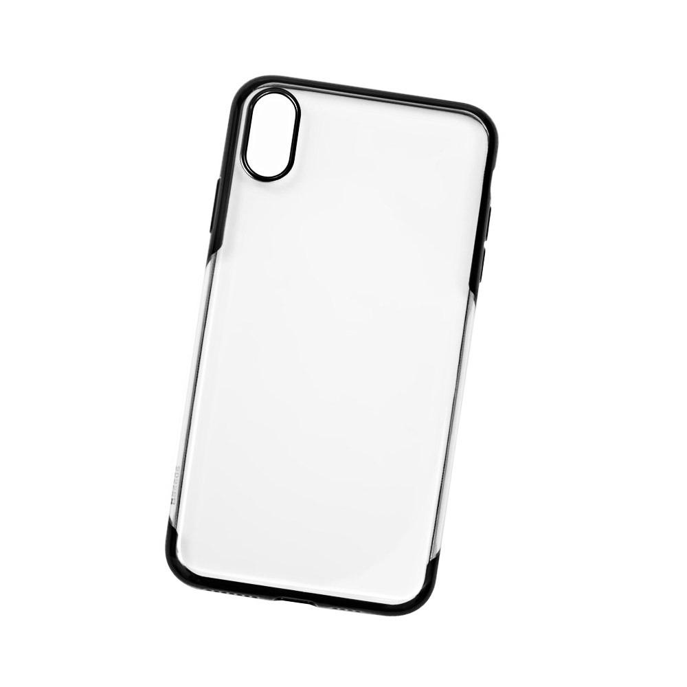 Калъф гръб Baseus Shining case iPhone XS Max черен, ARAPIPH65-MD01