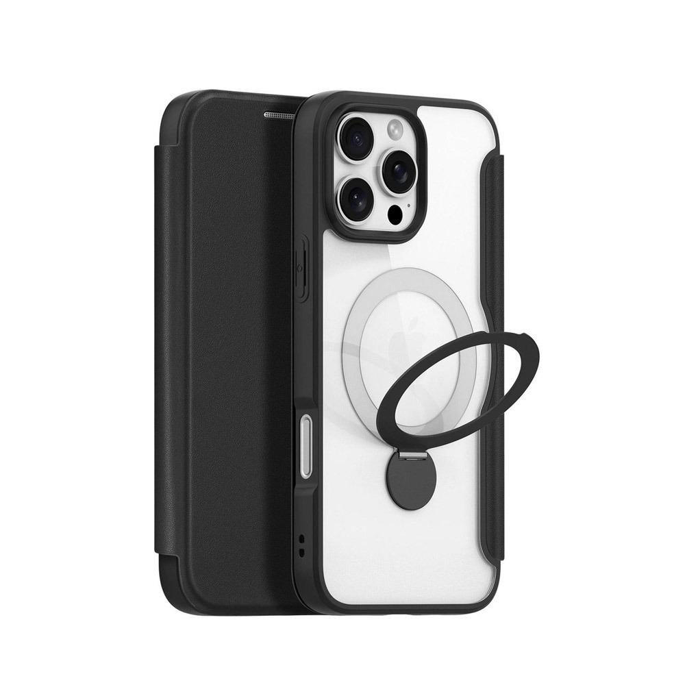 Калъф тип гръб DUX DUCIS SKIN X Pro WITH MAGNETIC STAND SERIES за iPhone 16 Pro черно