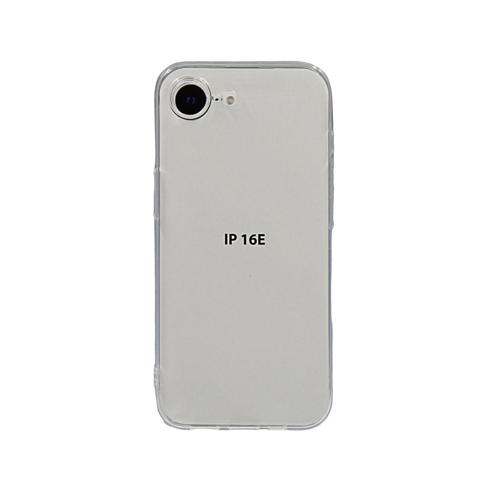 Калъф тип гръб CREATIVE CASE TPU за iPhone 16E прозрачен