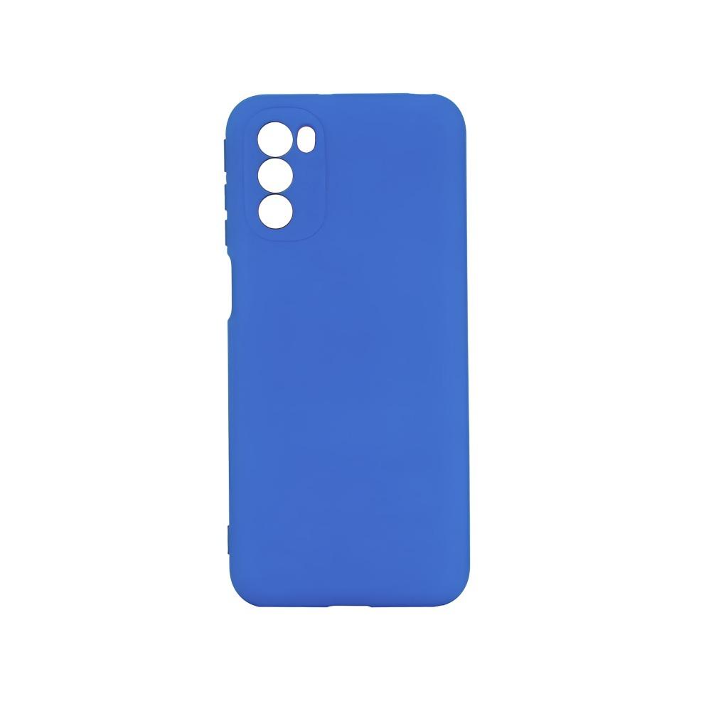 Калъф гръб силикон мат за Motorola Edge 30 Pro син