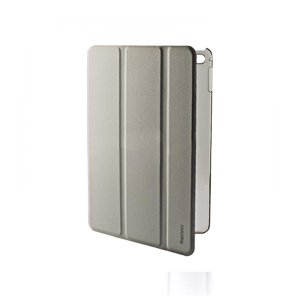 Кожен калъф Remax Leather cas за iPad mini 4, Бял