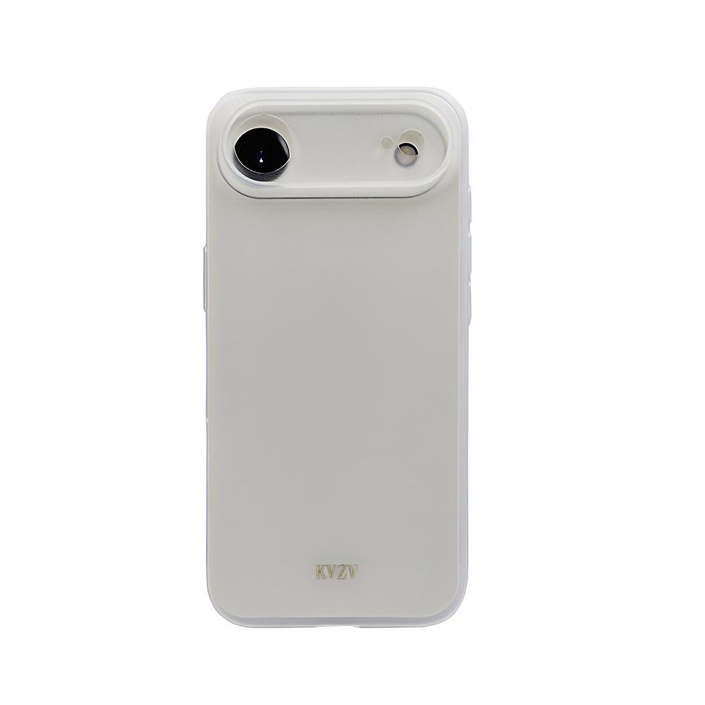 Калъф тип гръб KVZV  FrostSlim Series за iPhone  17 Air бял