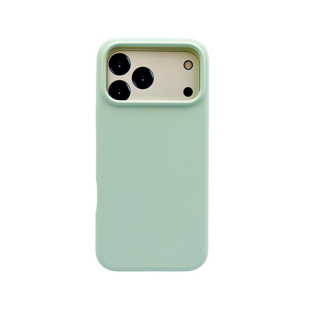 Калъф тип гръб KVZV  Silicone Case за iPhone  17 Pro Max зелен