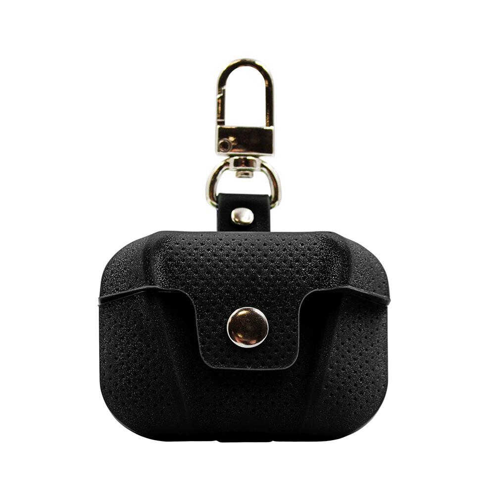 Калъф за Airpods 3 крикет с карабина черно